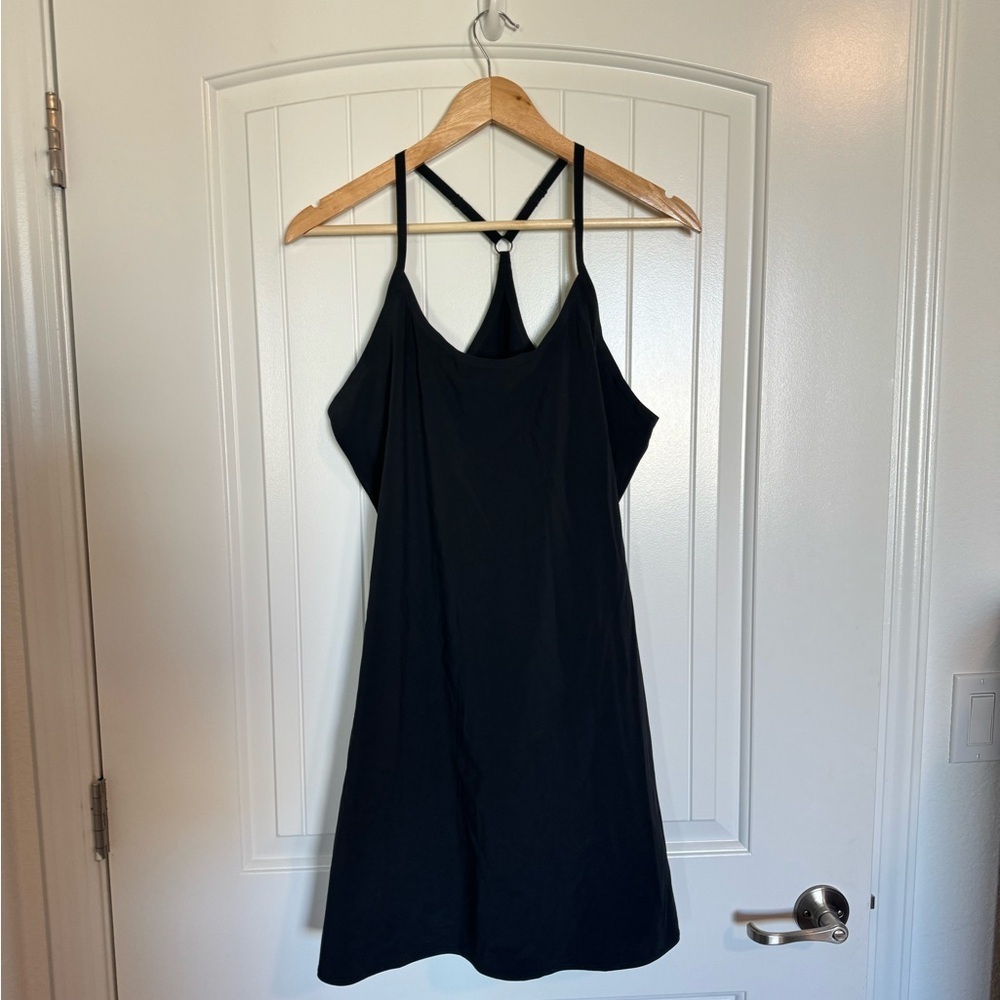 Outdoor Voices Black Exercise Pickleball Tennis Dress Size XL